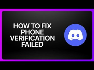 How To Fix Phone Verification Failed In Discord ! Tutorial