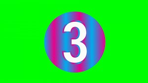 Download Rotating round background with countdown number timer concept. for free