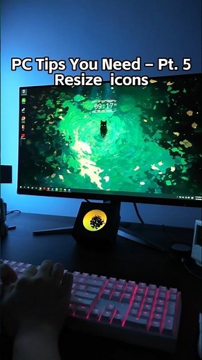 INSTANT Icon Resize: The Ctrl + Scroll Shortcut (Pro Tips Series 5/9)#wpsoffice #pctips #shortcuts