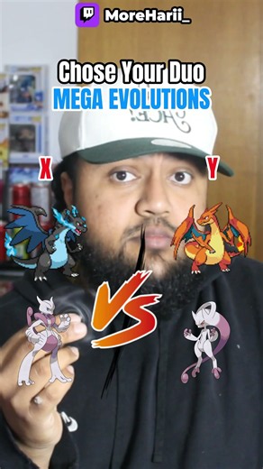 Choose your mega evolution duo #moreharii #POKEMON #pokemonfan #megaevolution