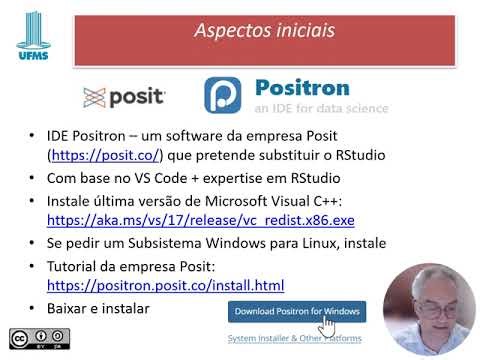Positron para R e Python