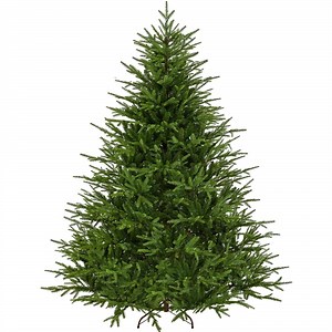 Yaheetech 7.5ft Pre-lit Artificial Christmas Tree with Multicolored LED Lights, Green