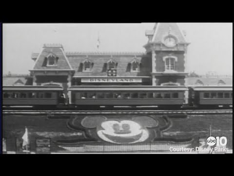 What Disneyland looked like on opening day in 1955