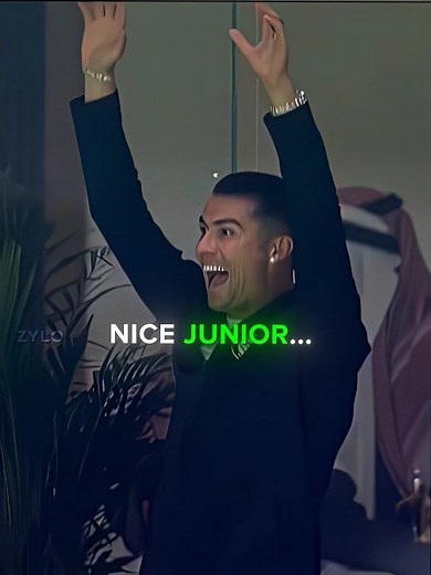 Ronaldo Reacts To Ronaldo Jr Siuu 🥶