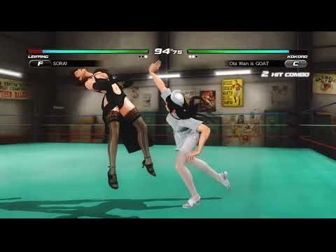 DOA5LR online battle Kokoro こころ VS Random characters