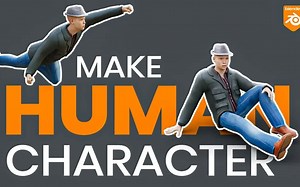 iBlender中文版插件 使用 MakeHuman 创建自定义角色（Blender 导入） 教程Blender插件