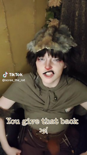 Tag your DM. Call them out, I DARE you. . . . . . . . . . #Screee #ScreeTheRat #rat #ratoc #dndtiktok #dnd #dndoc #larp #larper #larptok #cosplay