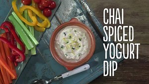 Smart snacking can help you stay on track throughout the day. Pair fresh veggies with this savory chai spiced yogurt dip for a healthy, low-calorie snack. | Herbalife