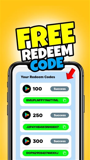 Free Redeem Code 250 | Google Play Store Redeem Code | How to Get Free Redeem Codes 2026 #redeemcode