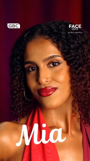 #MeetTheMuas for #GBCFaceOff 💄 Mia is a makeup lover with 10 years of creativity and self-expression under her brush! 🌈 Makeup is her escape and her art and excited about showing her skills and passion for makeup on Face Off. 💪 Between gym sessions and glam looks, Mia finds balance, confidence, and her true self. ✨ | GBC