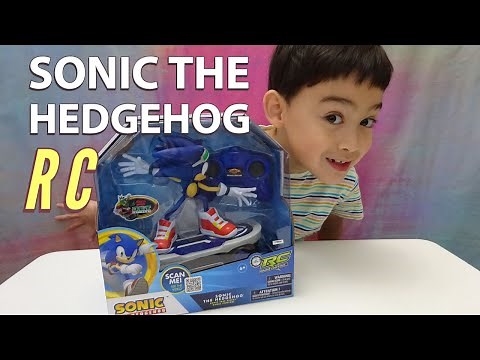 SONIC the HEDGEHOG Free Riders RC Racer NEW! Test Drive Sonic! #sonicthehedgehogrc #sonicfreeriders
