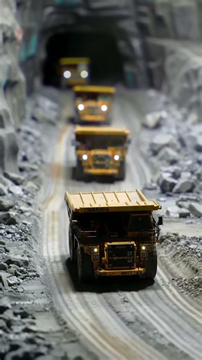Miniature Mining Marvels: RC Dump Trucks in Action! 🚧