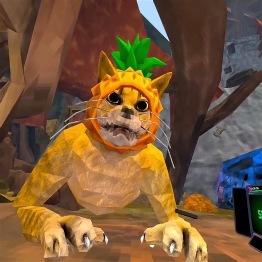 I went into jimmy’s eye #animal #vr #skit #helpmemakethismakesense