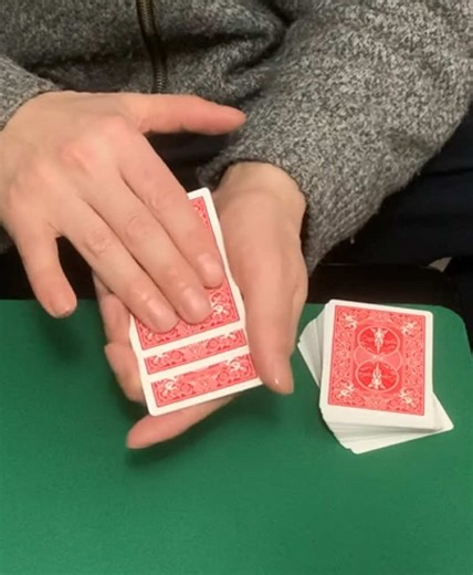 Using a Double Backer as a Flap Card #cardtrick #cardmagic #closeupmagic #funcardmagic #easycardmagic