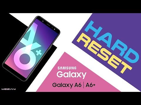 Hard Reset Samsung Galaxy A6, A6+ 2018 | Factory Reset