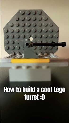 How to build a Lego turret