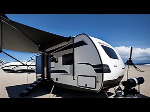 SMALL travel trailer with a HUGE LIVING ROOM! Under 4000lbs----2024 Forest River Surveyor 19RBLE