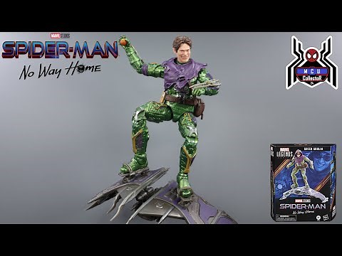 Marvel Legends Deluxe GREEN GOBLIN Norman Osborn Glider Spider Man No Way Home MCU Figure Review