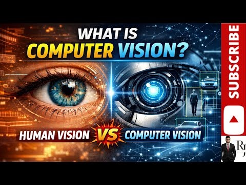 1. What is Computer Vision? | Human Vision vs Computer Vision Explained with Real-World Examples