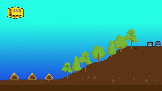 Landslide Animation Explained | Understanding Natural Disasters