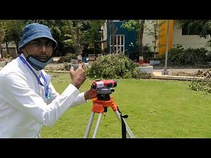 Simple Levelling operation with Auto level