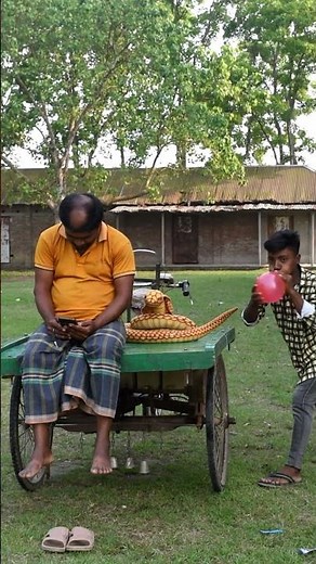 Epic King Cobra Snake Prank on Grandpa – Try Not to Laugh! 😂🐍 Emtiaz bhuyan ! Part 04 #shorts