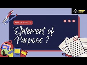 How to write a Statement of Purpose | Research Internship at IISc, IITs, NITs and IISERs