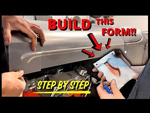 How to Finish a Bead Roll & Make a Hammer/Press Form - Roadster Hood Pt 2