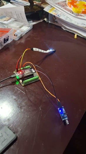 #strangerthings #music #tech #led #esp32 #audrino #nerd #shorts #fyp #cool #happynewyear