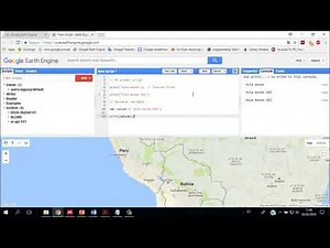 Google Earth Engine #10: Mi primer script code editor GEE