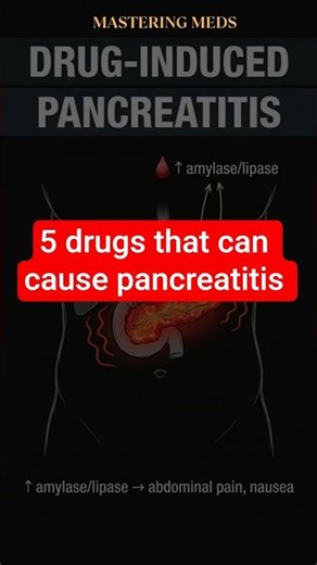 Drug induced pancreatitis