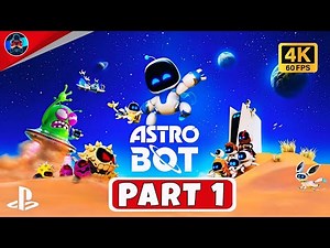 ASTRO BOT Gameplay Walkthrough PART 1 [4K 60FPS PS5] - Tera Bhai gaming