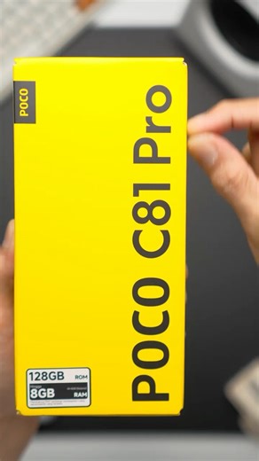 HP 1 JUTAAN paling WORTH IT ? 😱POCO C81 Pro Unboxing (ASMR)