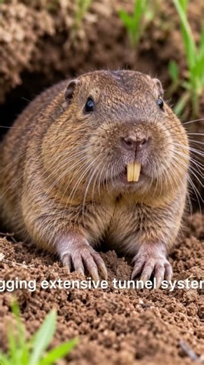 Baird’s Pocket Gopher 🐹 The Underground Expert! 🕳️