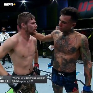 Nothing fake about the respect between Bryce Mitchell and Andre Fili 💯 | ESPN MMA