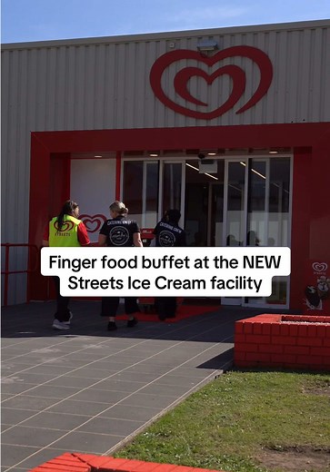 Finger Food Buffet at Streets Ice Cream Grand Opening