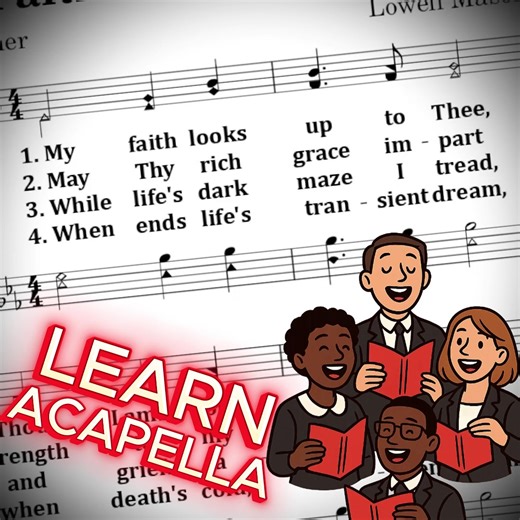 This hymn knows where help comes from. My Faith Looks Up to Thee Lyrics: Ray Palmer (1830) Music: Lowell Mason (tune: OLIVET) First Published: 1830 Theme: Faith • Trust • Dependence on Christ Public Domain #worship #fyp #faith | Hymnal Harmonizers Hub