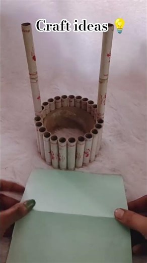 Diy from empty thread spool craft ideas #roomdecor #papercraft #paperwallcraft #homedecor #crafting