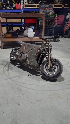 Restoring a 1945 Mini Bike to Its Former Glory