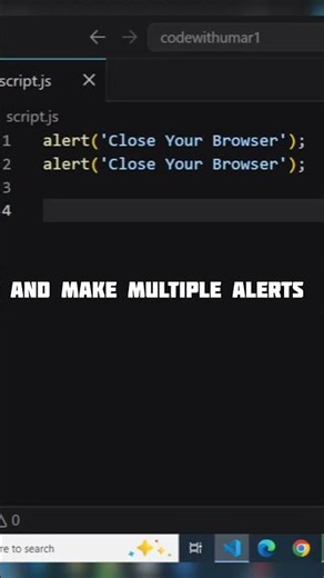 alert! in javascript (step by step tutorial)