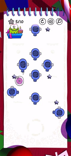 Cut the Rope Daily. December 11 2025. All 10 Stars Walkthrough.