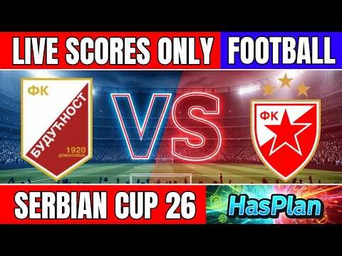 🔴 Crvena zvezda vs Buducnost Dobanovci | Serbian Cup 2026 - fudbal kup srbije Live Score Only