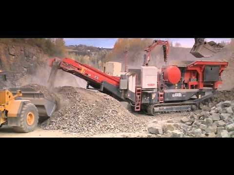 Sandvik UJ440i Mobile Jaw Crusher