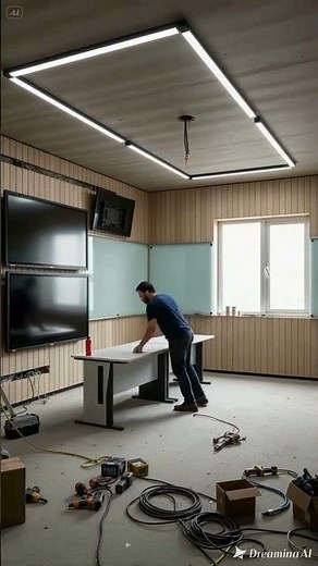 😱 Modern Workspace Makeover | Smart Office Setup Transformation