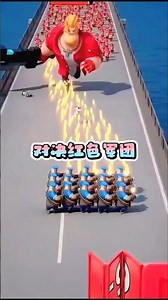 “1 GIANT vs 100 Soldiers 💥 Epic Red Army Battle | Gamehub1k Shorts #epicbattle”