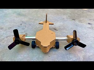 How to Make a Cardboard Helicopter at Home / DIY Cardboard Crafts Toys