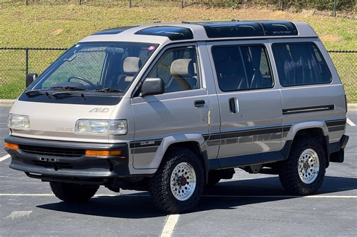 1990 Toyota LiteAce Turbo 4WD - Japanese-Market Van, Turbodiesel Power, Third-Row Seats, U.S. Title