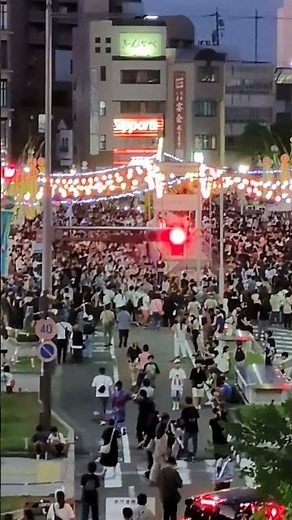 一宮市七夕まつり盆踊り会場