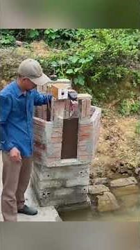Incredible DIY Mini Hydroelectric Power Plant! 🌊⚡