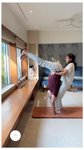 5.4K views · 496 reactions | “One isn’t necessarily born with courage, but one is born with potential. ... Understanding the weight distribution in handstand. #yoga #yogainspiration #wellness #handstand | Shammi's Yogalaya | Facebook